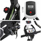Stationary Indoor Bicycle With Tablet Stand And Comfortable Cushion