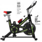 Stationary Indoor Bicycle With Tablet Stand And Comfortable Cushion