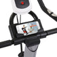 Stationary Indoor Bicycle With Tablet Stand And Comfortable Cushion