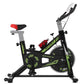 Stationary Indoor Bicycle With Tablet Stand And Comfortable Cushion